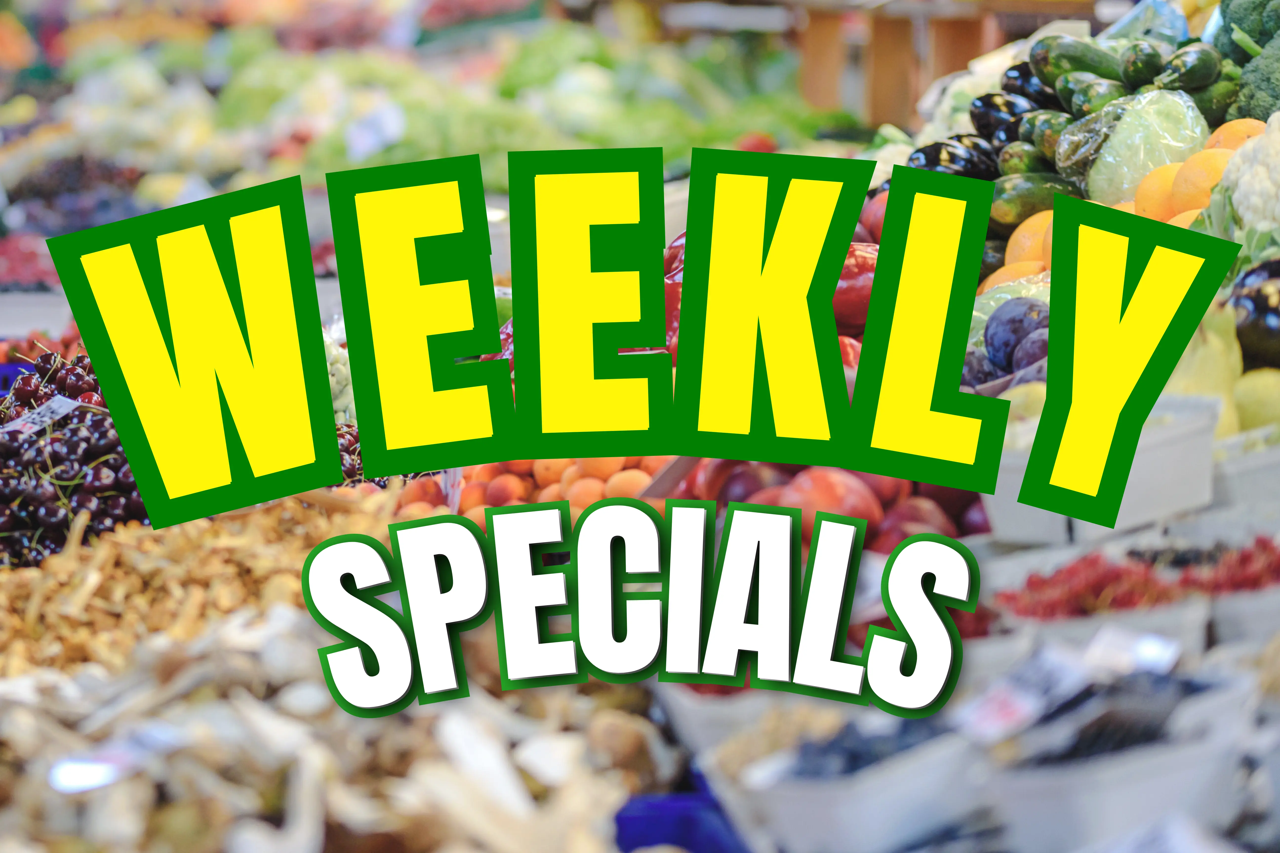 Weekly Specials